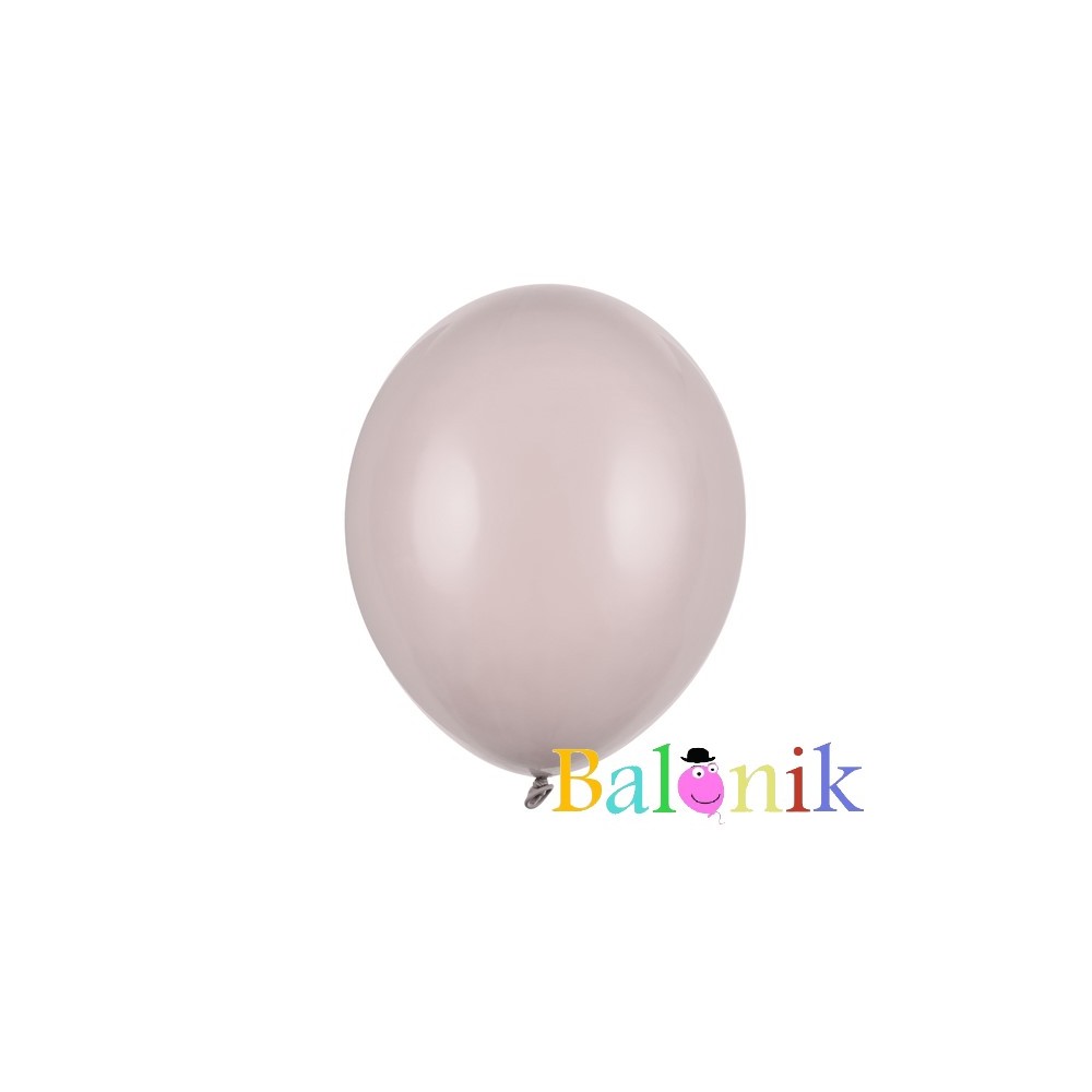 Balon lateksowy jasny szary / Warm Grey