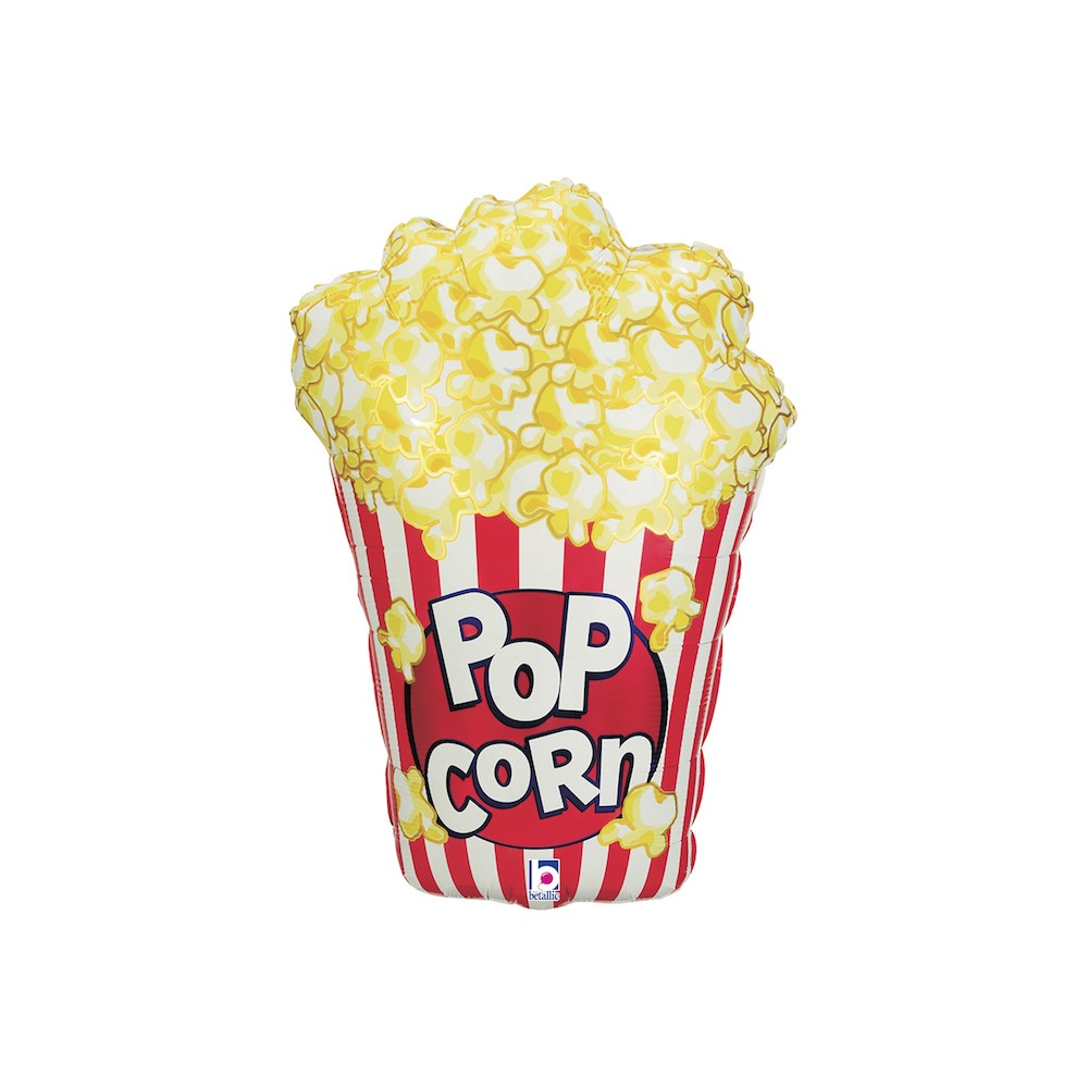 Balon foliowy Popcorn- 97 cm