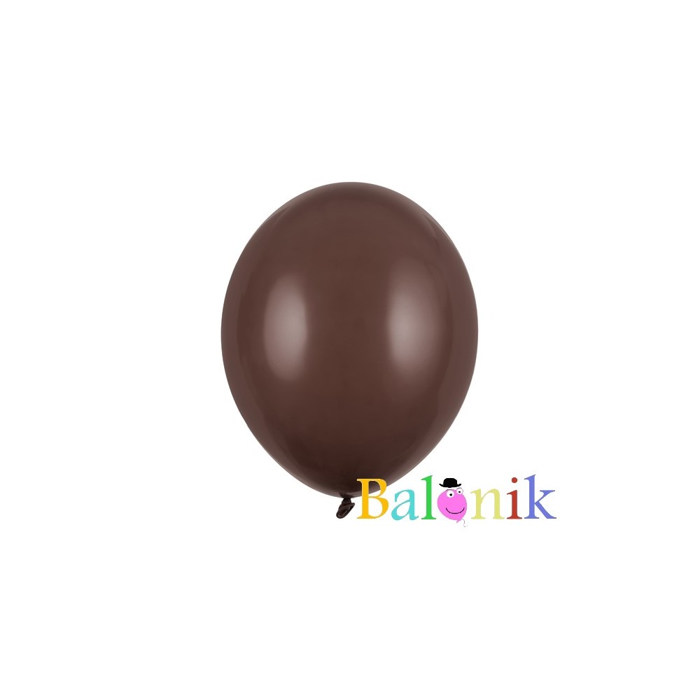 Balon lateksowy brązowy / Cocoa Brown