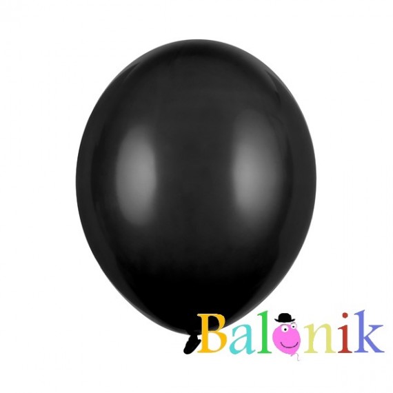 Balon lateksowy czarny / Black