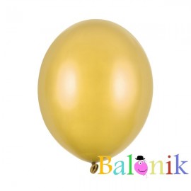 Balon lateksowy złoty / Gold