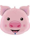 Balon foliowy Świnka - 76 cm