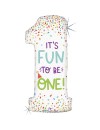Balon foliowy cyfra 1 - "it's fun to be ONE" , 117 cm