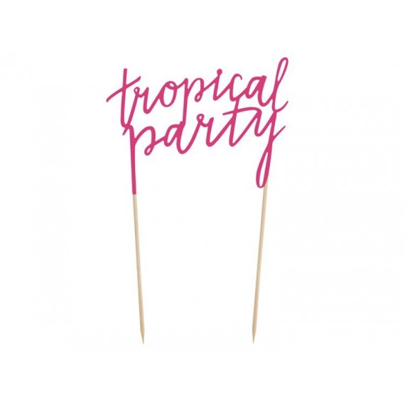 Topper na tort TROPICAL PARTY