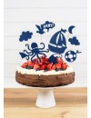 Topper na tort ahoy! marynistyczny