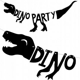 Baner Dinozaury - Dino Party, 20x90 cm