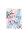 Baner urodzinowy Make a wish 60cm