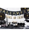 Baner Halloween, czarny, 20x175cm