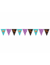 Girlanda papierowa Boo - flagi, 250 cm, 9 flag