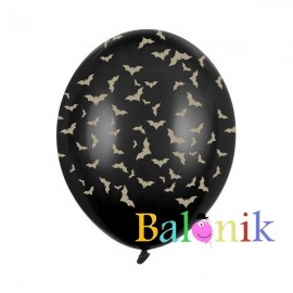 Balon lateksowy czarny z...