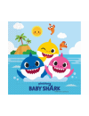 Serwetki "Baby Shark" 33x33 cm, 20 szt.