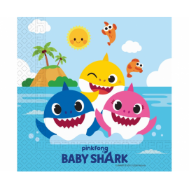 Serwetki "Baby Shark" 33x33...