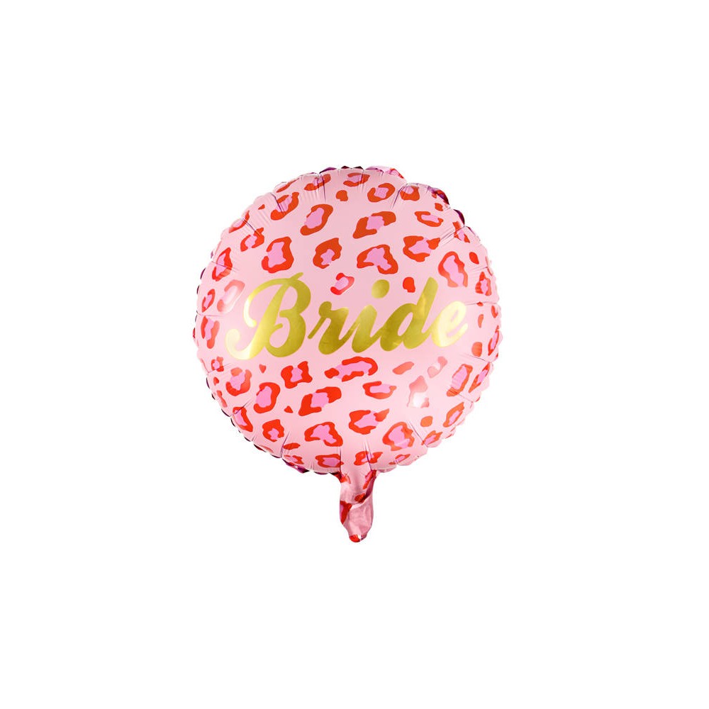 Balon foliowy okrągły bride - pantera