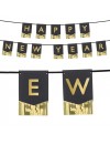 Baner Happy New Year, 135x16,5 cm