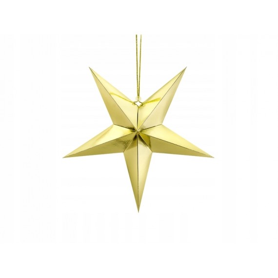 30 cm Gwiazda papierowa, złoty