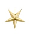 70 cm Gwiazda papierowa, złoty