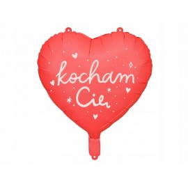 Balon foliowy Kocham Cię, 18"