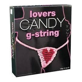 Stringi z cukierków serduszko / Candy G-string