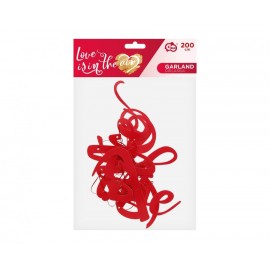 Girlanda papierowa Love is in the air, 200 cm