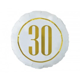 Balon foliowy okrągły "30"...