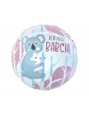 Balon foliowy okrągły "Będziesz Babcią"