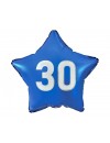 Balon foliowy gwiazdka granatowa 30