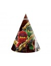 Czapeczki papierowe Lego Ninjago, 6 szt.