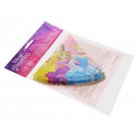 Czapeczki papierowe "Princess Your Story" Księżniczki  6 szt.