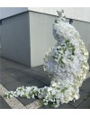 Figura paw z kwiatów - wynajem