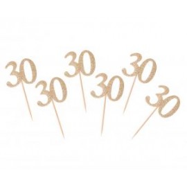 Pikery /szpilki 30, złoty...