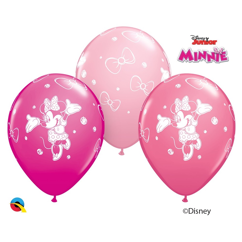 Balon lateksowy mix Myszka Minnie