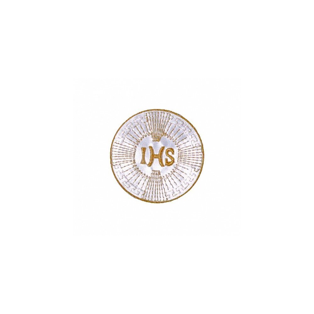 Emblemat komunijny IHS złota nitka