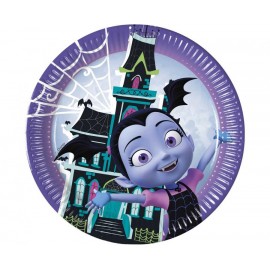 Talerzyki papierowe Vampirina, 23 cm, 8 szt.