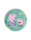 Talerzyki papierowe Peppa Pig / Świnka Peppa, 20 cm, 8 szt.