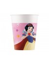 Kubeczki papierowe Princess / Księżniczki, 200ml, 8 szt.