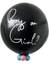 Balon gigant 1 m - gender reveal - poznaj płeć dziecka