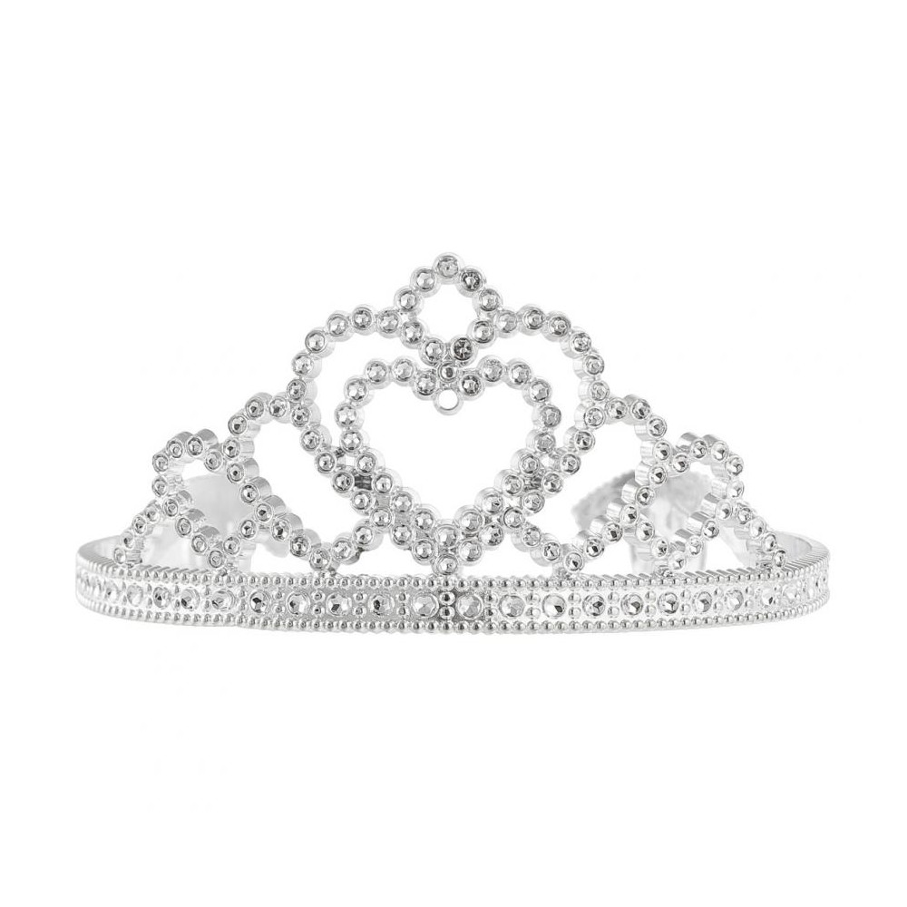 Tiara / diadem księżniczki srebrny