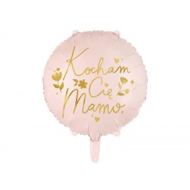 Balon foliowy Kocham Cię Mamo
