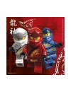 Serwetki papierowe Lego Ninjago, 33x33 cm, 20 szt.