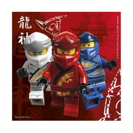 Serwetki papierowe Lego Ninjago, 33x33 cm, 20 szt.