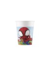 Kubeczki papierowe, Spidey & His Amazing Friends, 200ml, 8 szt.