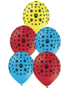 Balon lateksowy mix Łapki
