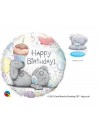 Balon foliowy okrągły Happy Birthday Tatty Teddy18" QL