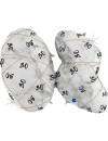 Balon Foliowy Cyfra 30 urodziny, marmur czarny, 109 cm