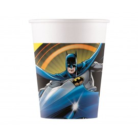 Kubeczki papierowe BATMAN, 200 ml/8 szt.