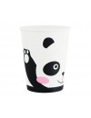 Kubeczki papierowe PANDA, 250 ml, 6 szt.