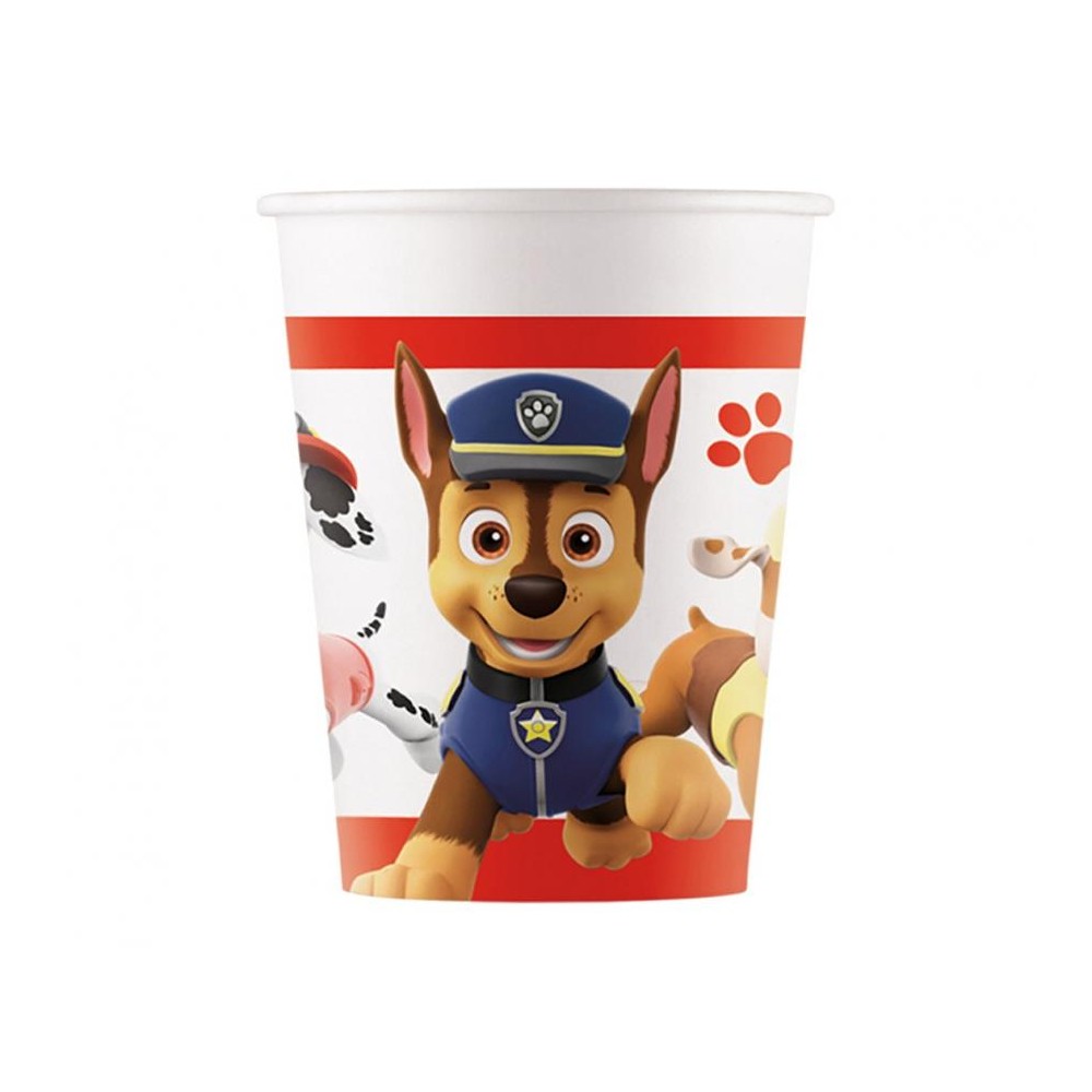 Kubeczki papierowe PSI PATROL 200 ml, 8 szt.