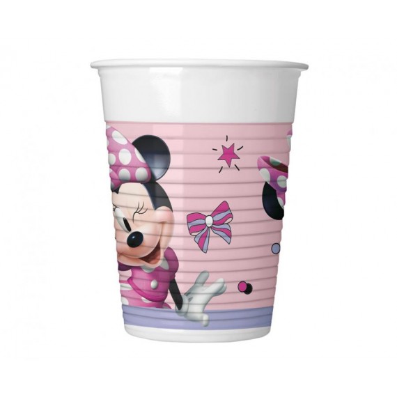 Kubeczki plastikowe Minnie Junior, 200 ml, 8 szt.