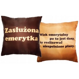 Poduszka - Zasłużona Emerytka