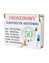 Skrzynka urodzinowy zastrzyk gotówki 50